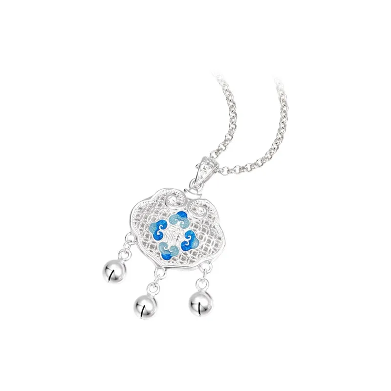 Zhenhui Silver Necklaces Women's-7