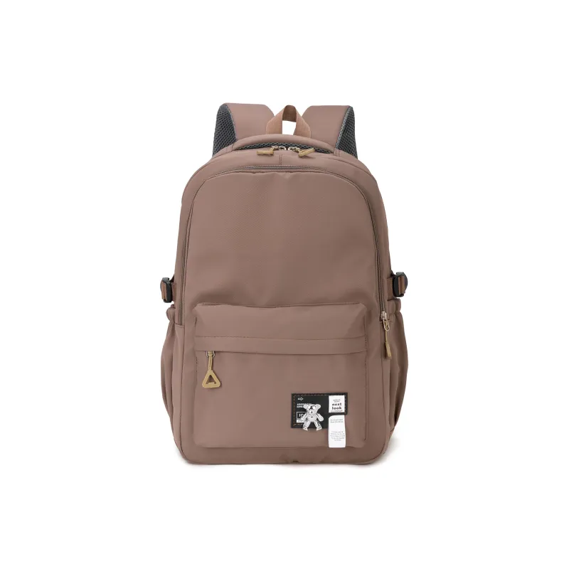 TAKI Nylon Backpack Regular Unisex White/Pink/Black/Khaki-17