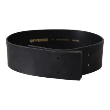 GIANFRANCO FERRE Leather Leather Belts Women's Black -