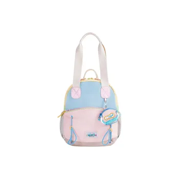 Miffy Fabric Handbag Backpack Medium Size Women's Yellow Blue Pink