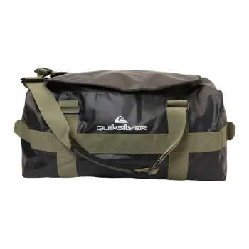 Quiksilver Polyvinyl Chloride Double-Shoulder Portable Travel Bag Men's Black