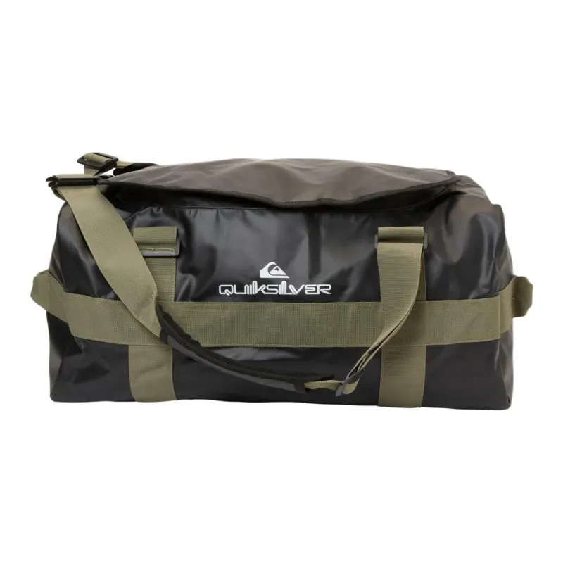 Quiksilver Polyvinyl Chloride Double-Shoulder Portable Travel Bag Men's Black-0
