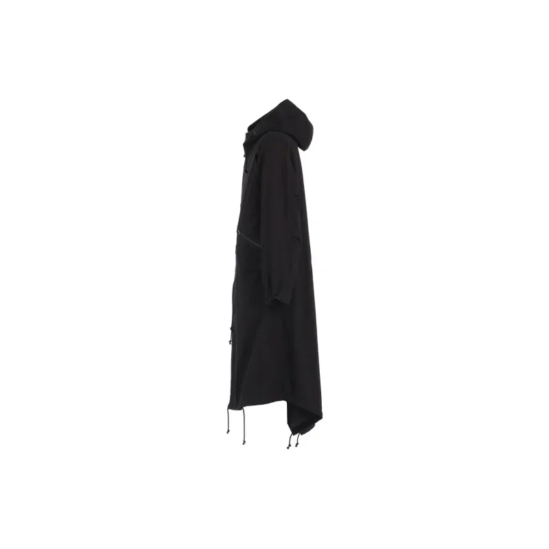 Yohji Yamamoto S'YTE FW24 Coat Unisex Black-2