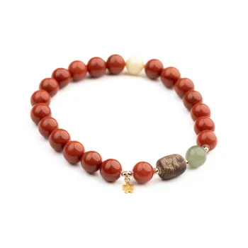 Xianyuan Southern Red Agate Bracelets Unisex