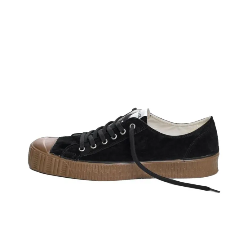 SPALWART Special Low-Top Skateboard Shoes Unisex Black-0