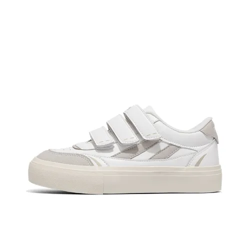NSTCU Low Top Hook and Loop Women's White Gray