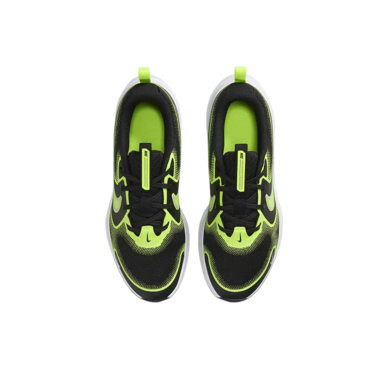 Nike Cosmic Runner Slip Resistant, Abrasion Resistant, Breathable Low Top Kids' Running Shoes Black Yellow Unisex-3