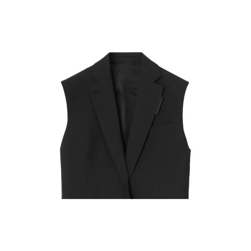 Burberry Sleeveless Tailored Jacket-4
