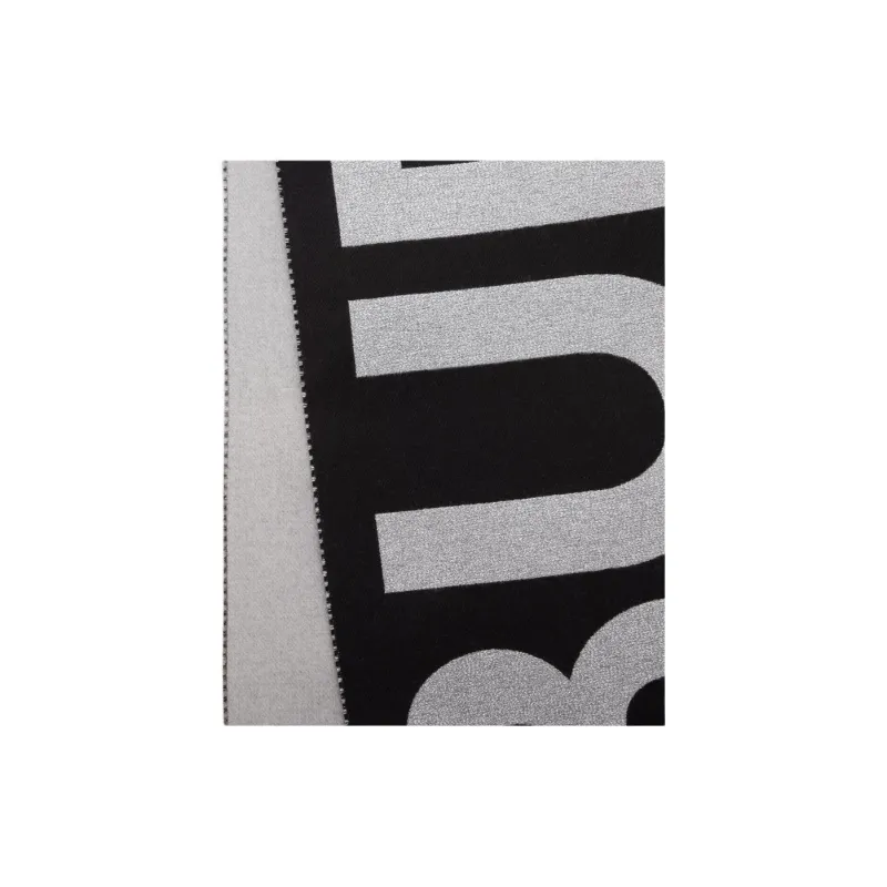 Burberry Knit Scarves Unisex Gray-4
