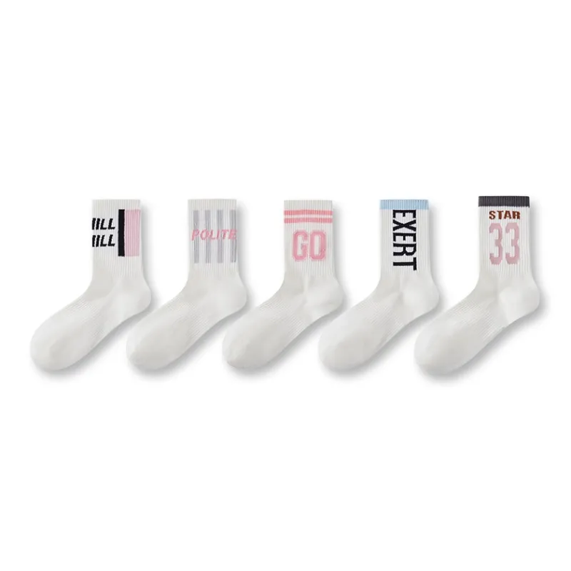 Caramella Mid Calf Socks Women's Combo Set-7