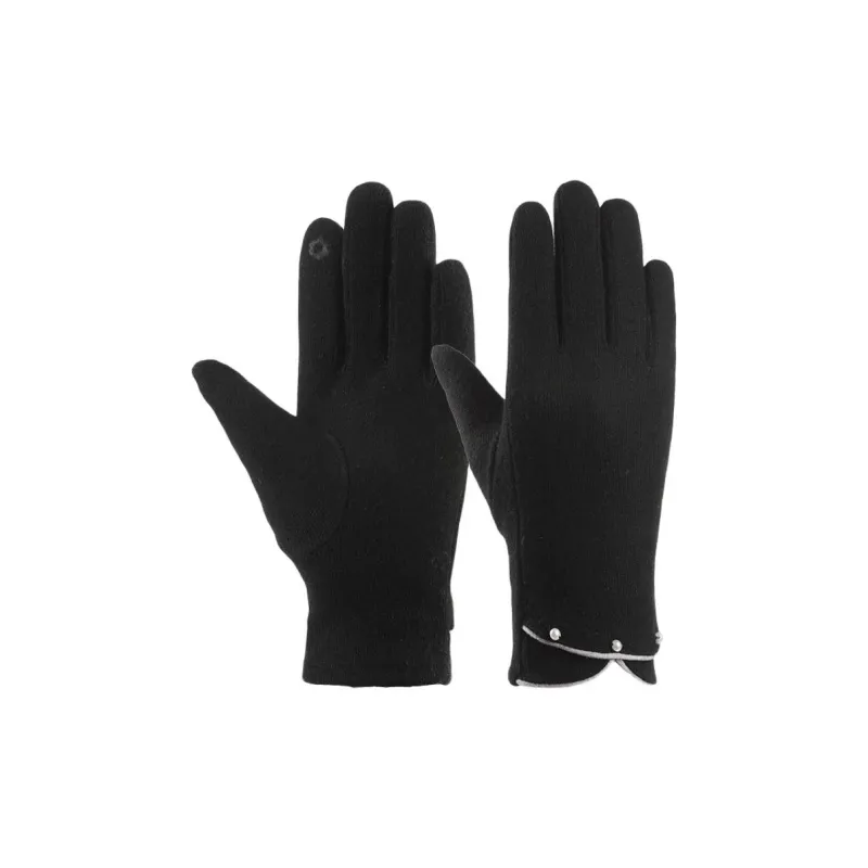 SNOW FLYING Linen Cotton Gloves Women's Multicolor-1