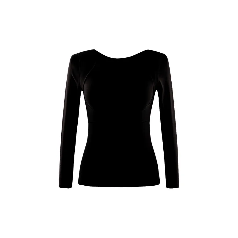 Anna Sweet Talks Thermal Tops Women's-3