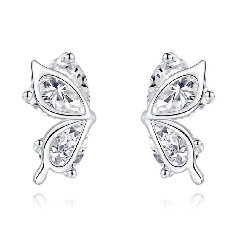 SEVEN COOK S925 Silver Stud Earrings Women's-0