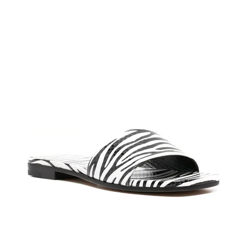 Paris Texas Rosa Printed Slides Women's-1