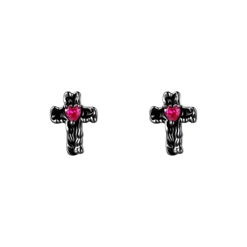 QIANFANGDAHUANGYE Alloy Stud Earrings Women's-4