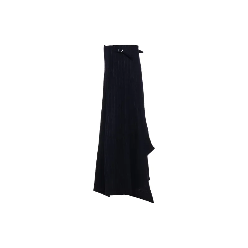 Yohji Yamamoto Y's FW24 Casual Pants Women's Marine Blue-2