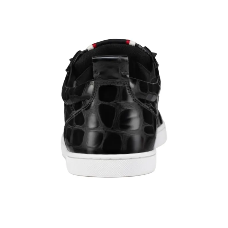 CL FAV Fique A Vontade Low Top Skateboard Shoes Men's Black-4