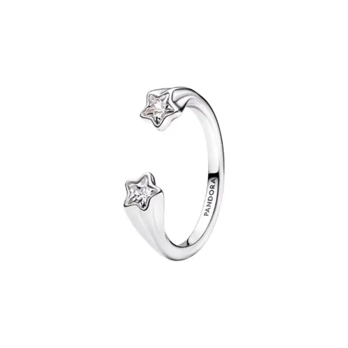 Pandora 925 Sterling Silver Rings Women's Silver