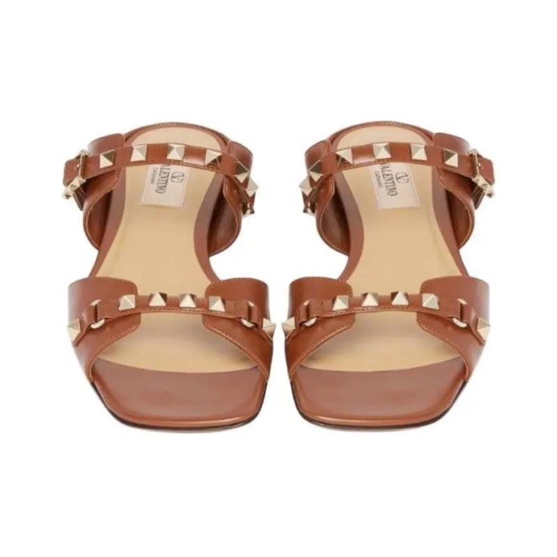 Valentino Garavani Rockstud Open Toe Sandals Women's-3