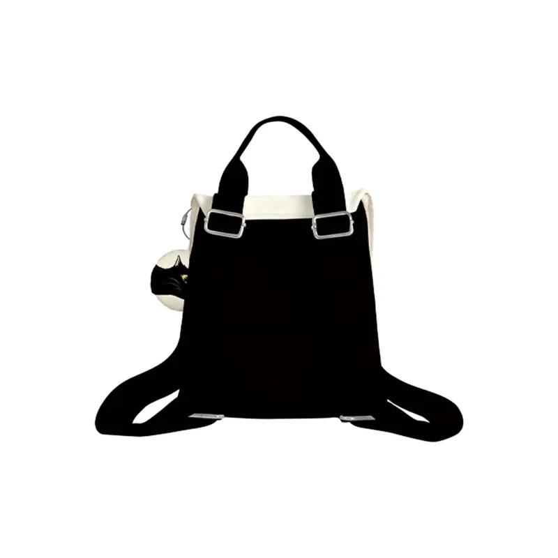 AOSONG Suede Tech Fabric Backpack Regular Unisex Multicolor-6