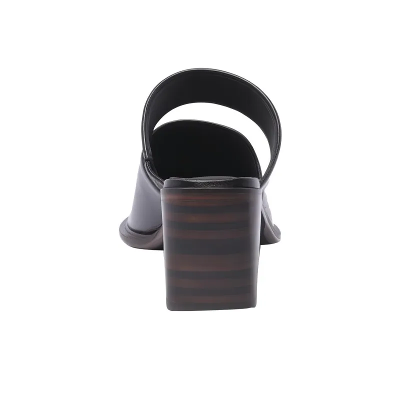 Lemaire 70mm Double Strap Leather Mule-4