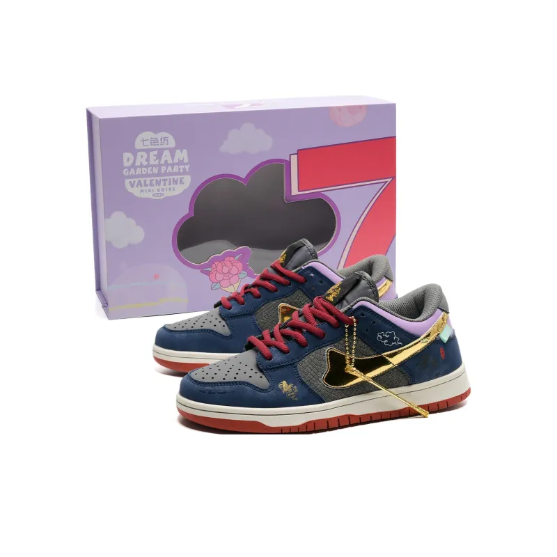7 SEVFUN Slip Resistant Low Top Skateboard Shoes Unisex Wukong Blue-57