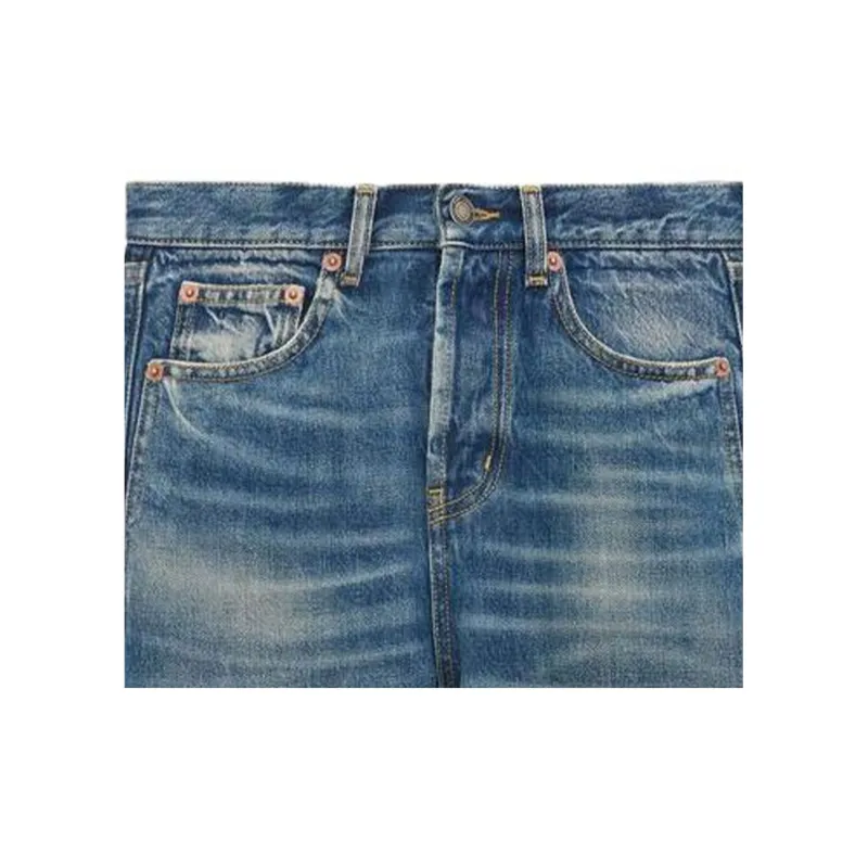 SAINT LAURENT Jeans Women's Blue-5