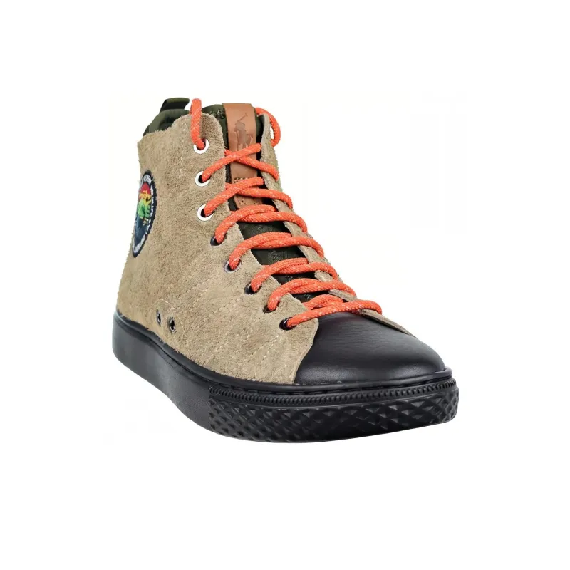 Polo Ralph Lauren Dleaney High Top Polo Sportsman Khaki-2