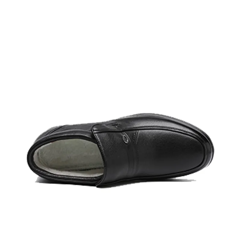 AOKANG Business Casual Shoes Men's Black-5