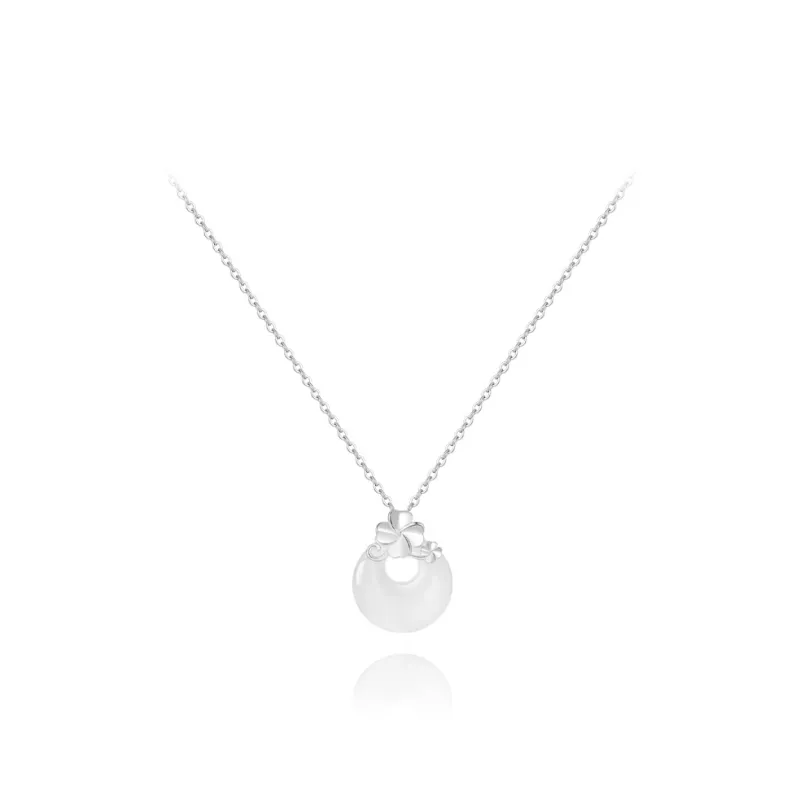 KUMET S925 Silver Necklaces Women's Couple Birthday Gift For Anniversary-0