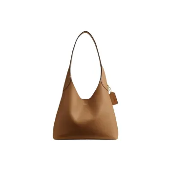 COACH Brooklyn 28 Leather Crossbody Shoulder Bag Women's Brown