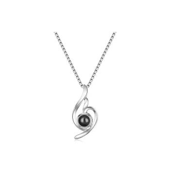 DVNRR S925 Silver Necklaces Women's