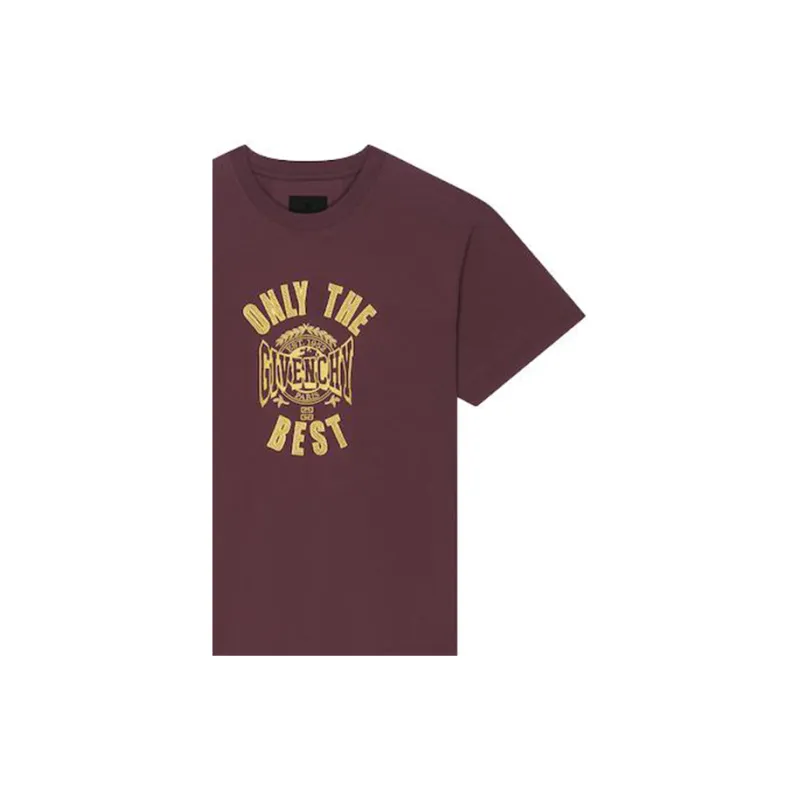 Givenchy T Shirts Men Fuchsia-4