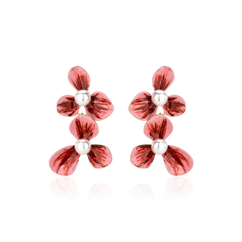 QLADY S925 Silver Stud Earrings Women's-0