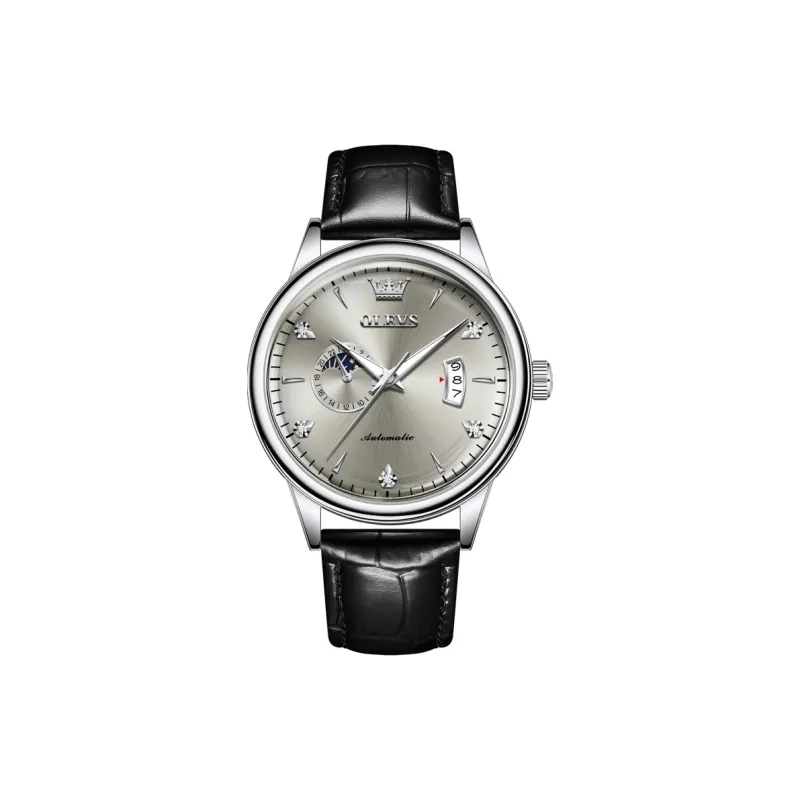 OLEVS Play The Cool Series Mechanical Movement Watch Men's Watches White Dial-14