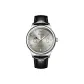 Black Leather True Gray