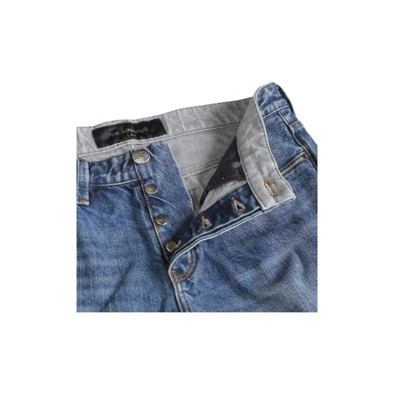 EMPORIO ARMANI FW22 Jeans Men's Blue-5