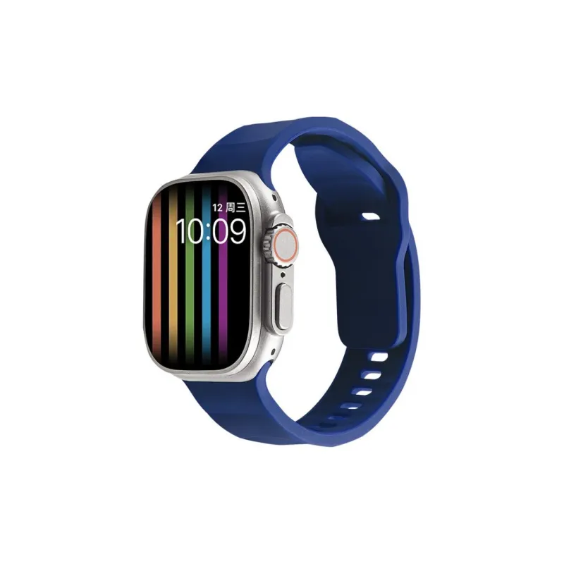 Cuttlefish Grid Watch Band Apple Compatibility Silicone Material-3