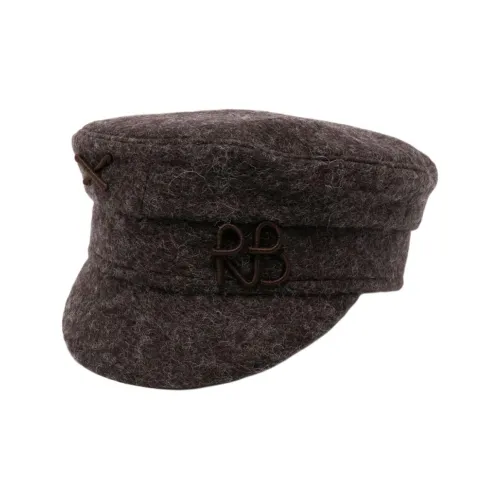 RUSLAN BAGINSKIY Logo-appliqué Baker Boy Cap