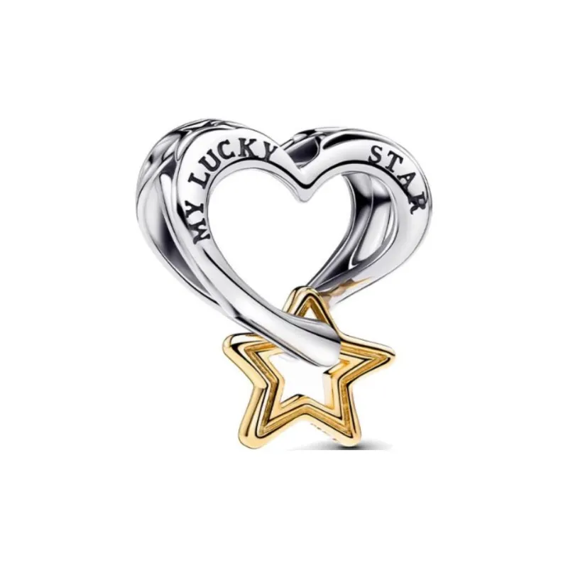 Pandora Gold Plated Pendants Women's Silver/Gold-0