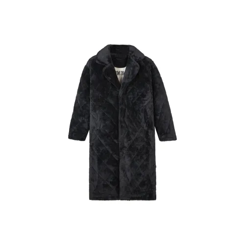 Kerener Bath Robes Men's Charcoal Black
