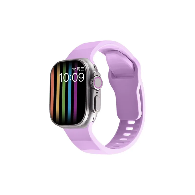 Cuttlefish Grid Watch Band Apple Compatibility Silicone Material-4