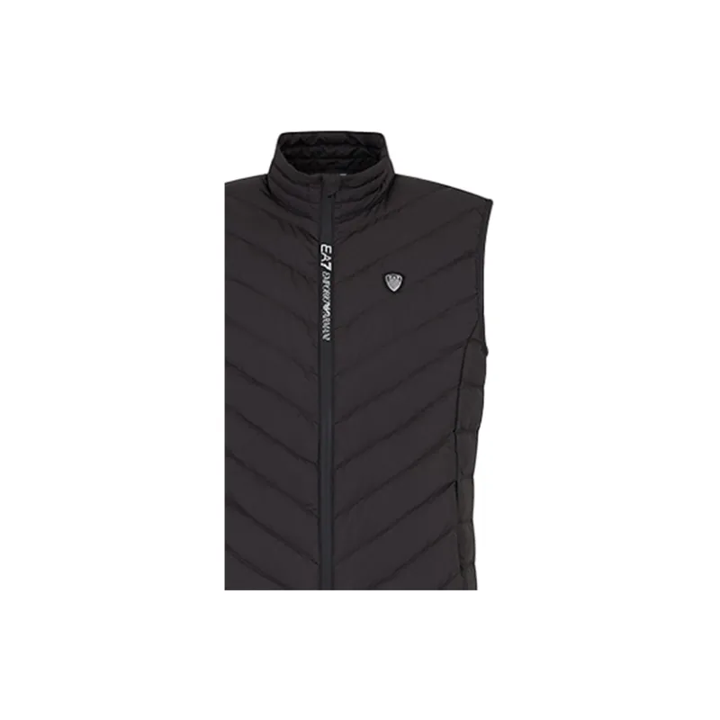 EMPORIO ARMANI EA7 Down Jacket Men's Black-5