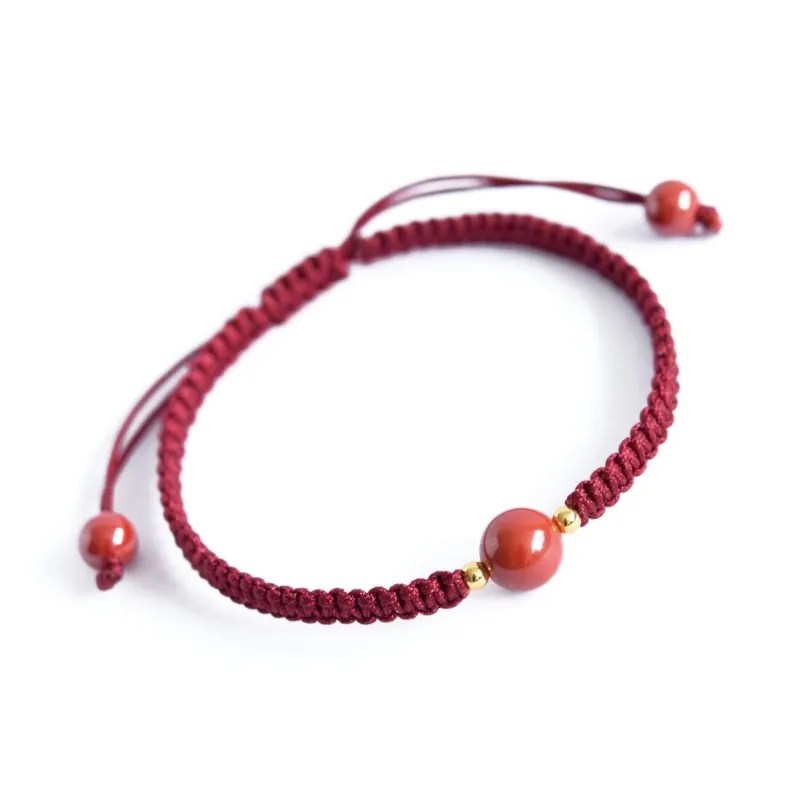 Tokai Family Reconstructed Cinnabar Bracelets Unisex-3