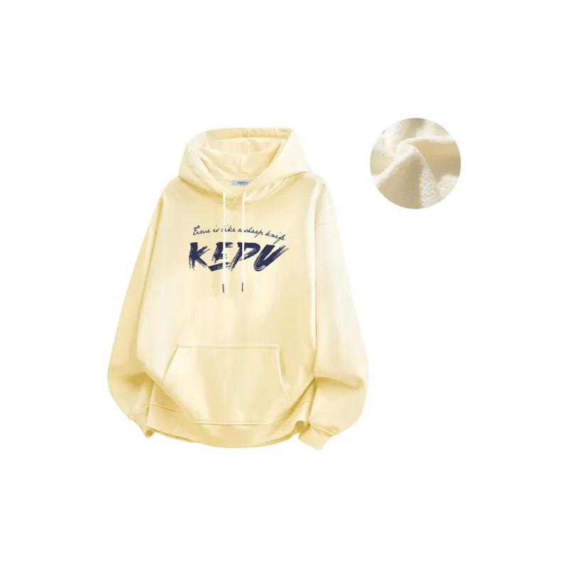 Kepu Fleece Lined Hoodies & Sweatshirts Unisex-24