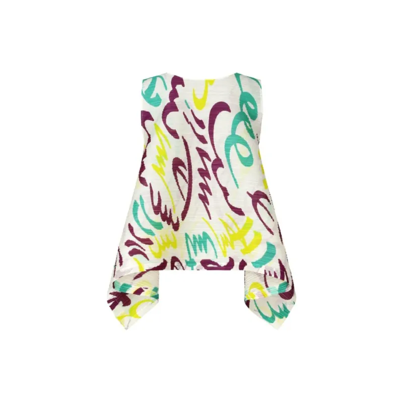 PLEATS PLEASE ISSEY MIYAKE Pleated Sleeveless Top-1