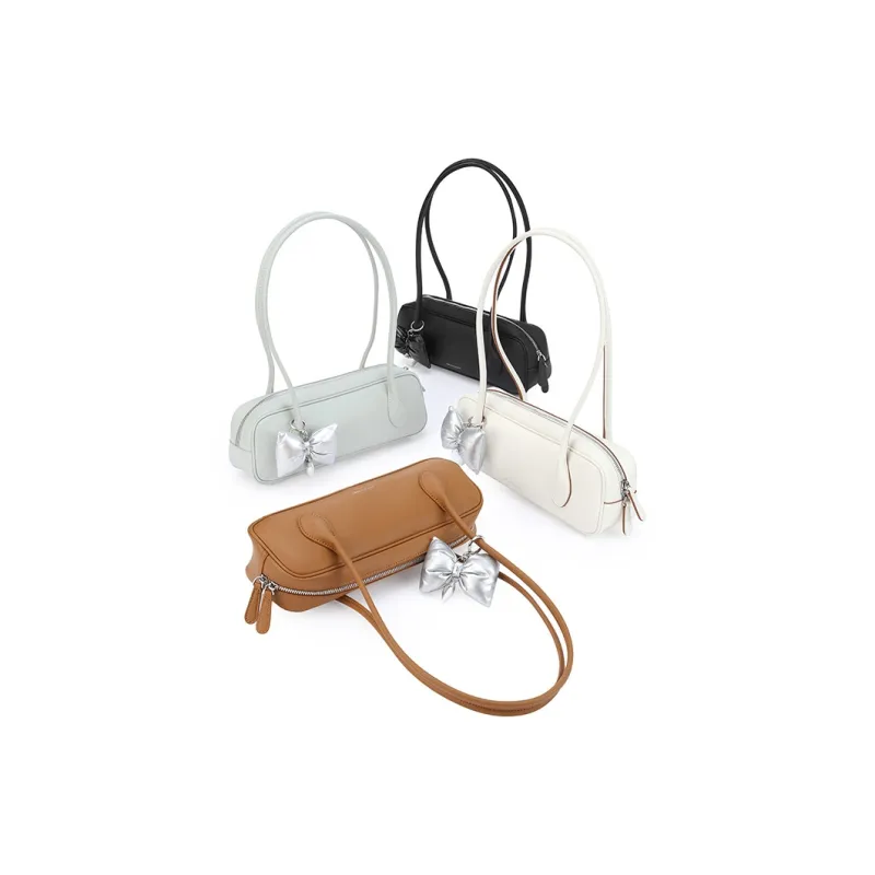 OMI Eco Friendly Synthetic Leather Handbags Shoulder Bags Regular Women's Black/White/Misty Blue/Amber Brown-11