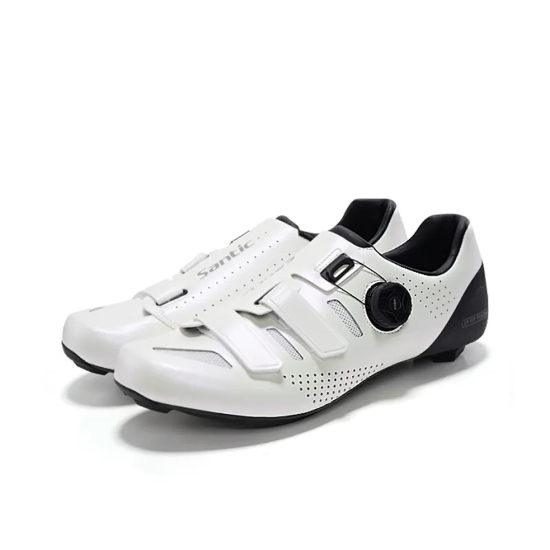 SANTIC Breathable Coverage Slip-Resistant Low-Top Cycling Shoes Unisex-1