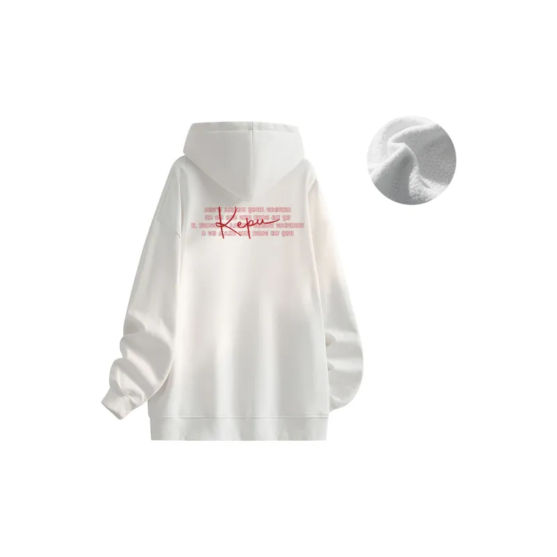Kepu Fleece Lined Hoodies & Sweatshirts Unisex-26