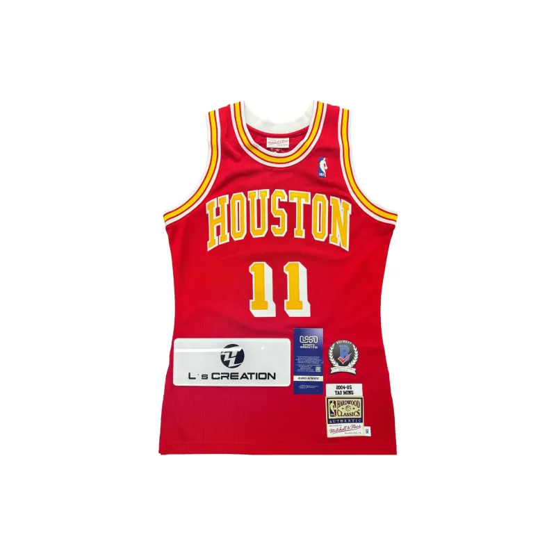 L's Creation Basketball Fan Supplies Mingwen Signature-HOF16 USASM Certificate Red Unisex-2